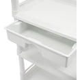 thumbnail image 5 of 3 Tiers Beauty Salon Rolling Trolley, Mobile Medical Trolley Cart with 2 Dirts Bucket, Esthetician Cart with Drawer Lockable Wheels, 3 Tier Heavy Duty SPA for Beauty Salon Hospital Lab (White), 5 of 14