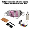 thumbnail image 6 of Water Bottle Holder with Strap, Insulation Water Bottle Carrier Bag with Phone Pocket, Crossbody Water Bottle Holder for Hiking Walking Gray, 6 of 6