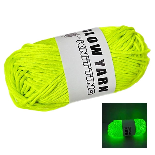 Functional Yarn Hand Woven DIY Luminous Braided Wire Crochet Luminous Yarn