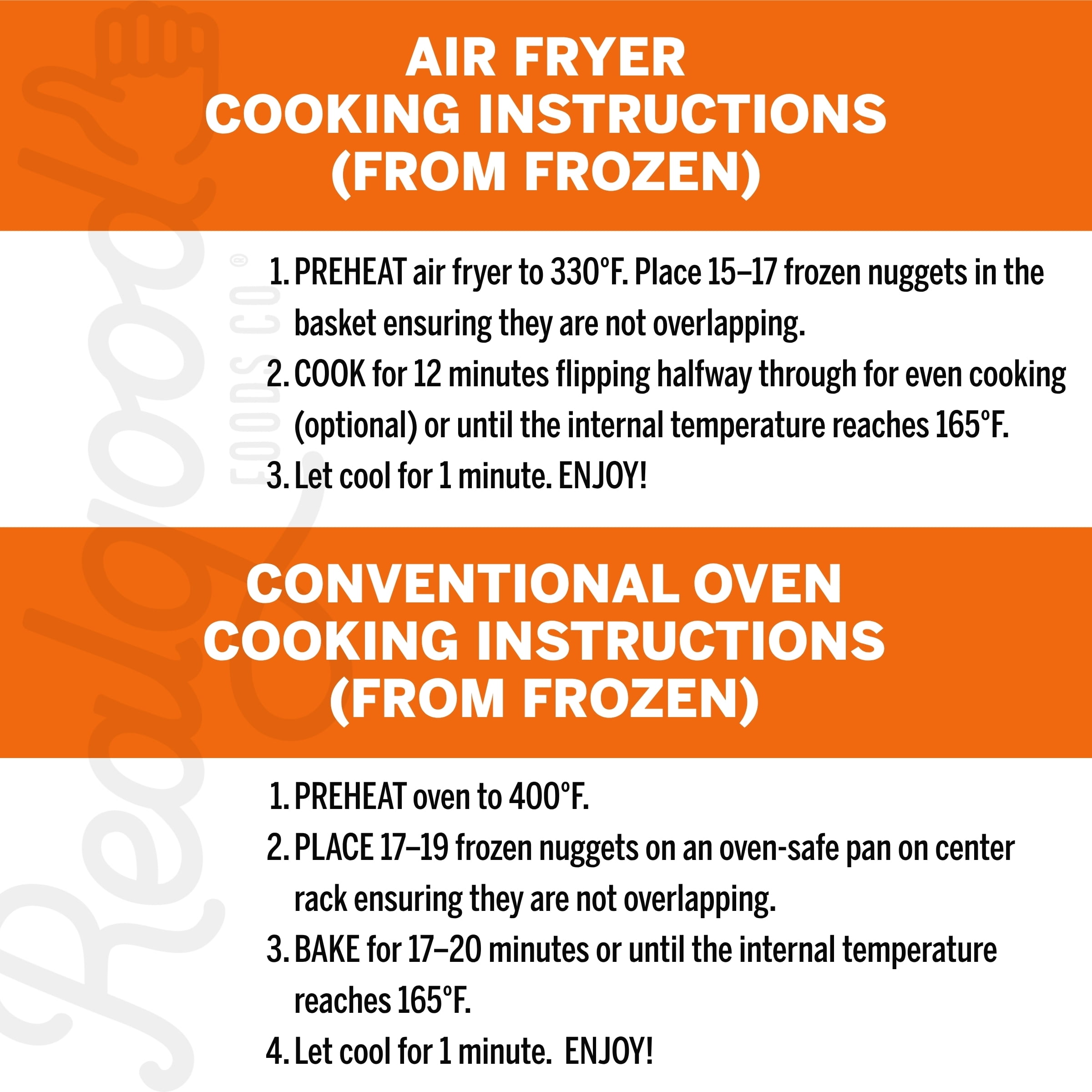 Realgood Foods Co. Lightly Breaded Chicken Breast Nuggets, 36 oz Bag (Frozen)