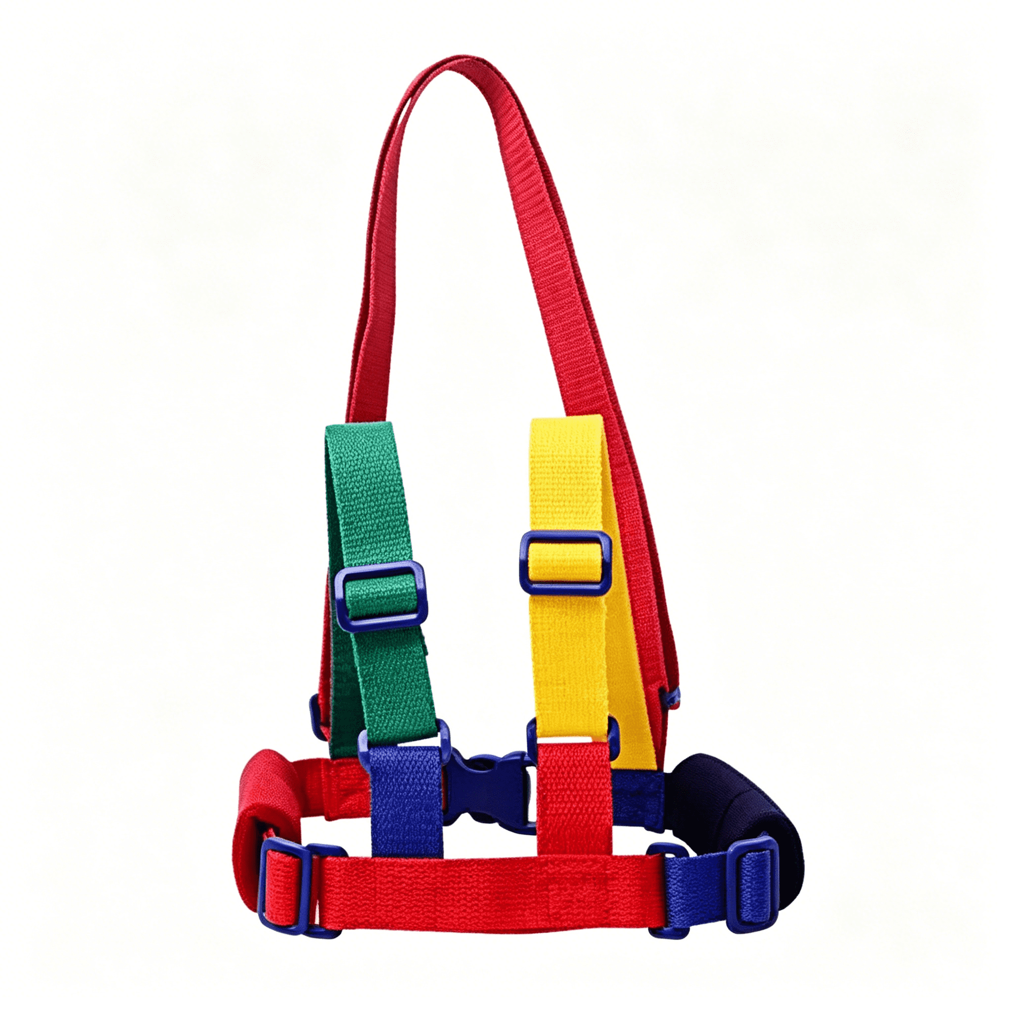 MISSMILE Toddler Reins for Walking 1-3 Years Reins for Toddlers Boys Toddler Leash & Harness for Child Safety,2 in 1 Anti Lost Wrist Link Baby Walking Harness(Yellow&Green),Baby