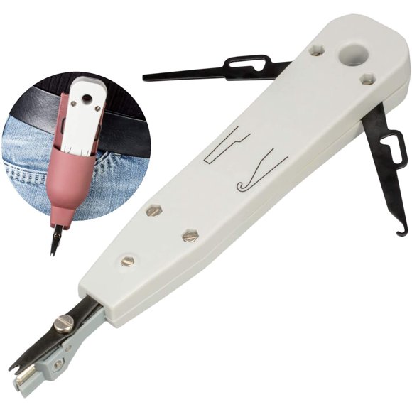 Punch Down Tool Lan Dsl Isdn Network Patch Scissors For Network Jack Mounting Cable Patch Panel Lsa Cat5 Cat6 Cat7