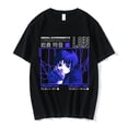thumbnail image 1 of Camiseta de Anime japonés con estampado de serie de experimentos Lain ropa de calle de gran tamaño Hip Hop Manga Sci Fi Manga corta Unisex, 1 of 7