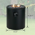 thumbnail image 2 of Four Seasons Courtyard 50 000 BTU Colonne Extérieure Portable Foyer à Gaz, 2 of 9