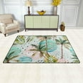 thumbnail image 3 of Coolnut Lightweight Non Slip Carpet Mats 60 x 39 inch (5'x 3'3"), Area Soft Rugs Floor Mat Rug Decoration for Kids Room Living Room Watercolor Tropical Trees, 3 of 6
