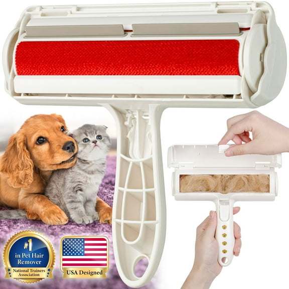 Snoofield Pet Hair Remover Brush, Reusable Lint Roller, Dog & Cat Fur Removal Tool