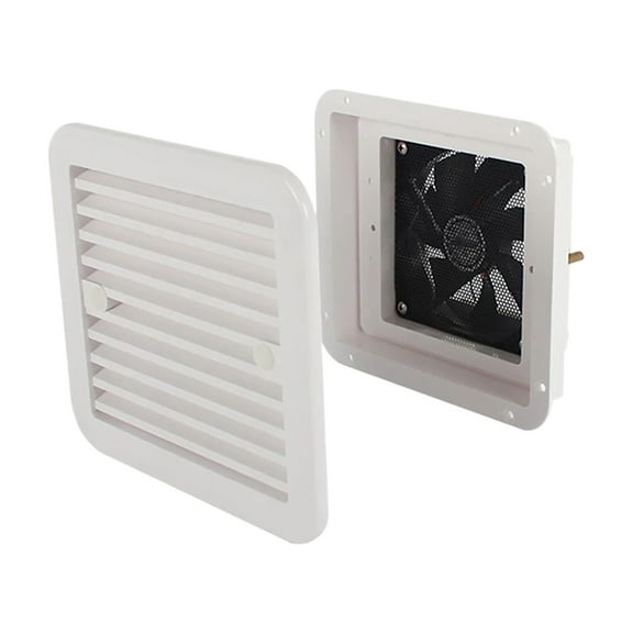 12V Vent With Fan For RV Trailer Caravan Side Air Strong Wind Exhaust Car Styling Camper ,Quiet and Water Resistant