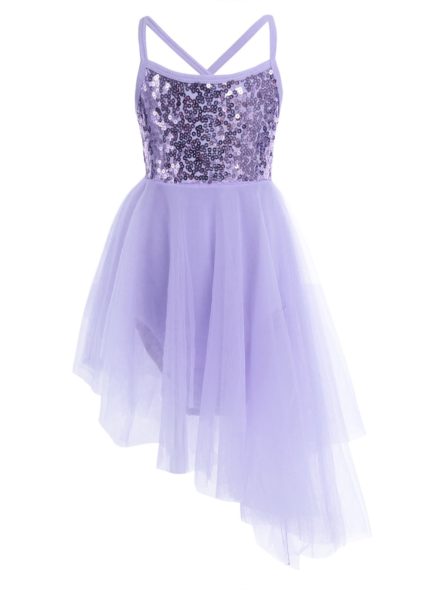 Kids' Dancewear Spandex Skirts Sleeveless Tassel Girls' Performance