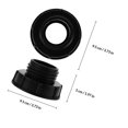 thumbnail image 2 of unbranded Adaptador Para Ibc Con Válvula Y Rosca Gruesa De Plástico Negro Para Uso Diario Y Jardín, 2 of 8