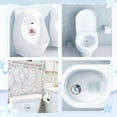 thumbnail image 5 of 25Pcs Potty Training Seat Magic Sticker Sea Animal Potty Targets Toilet Color Changing Sticker Round PVC Reusable for Baby Pee Training, 5 of 6