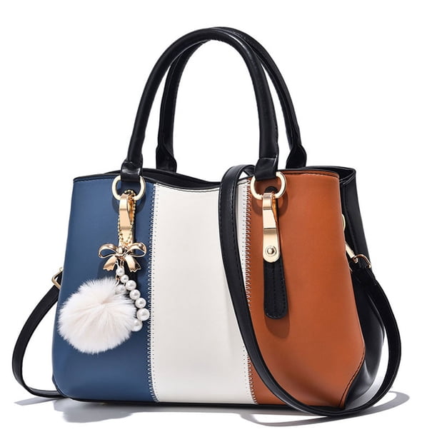 Carteras y bolsos de mujer, bandoleras de piel sintética, bolsos de gran capacidad