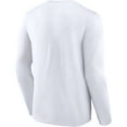 thumbnail image 3 of Men's  White Houston Texans Secondary Logo Long Sleeve T-Shirt, 3 of 3