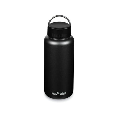 Klean Kanteen Wide w/Wide Loop Cap  40oz  Black