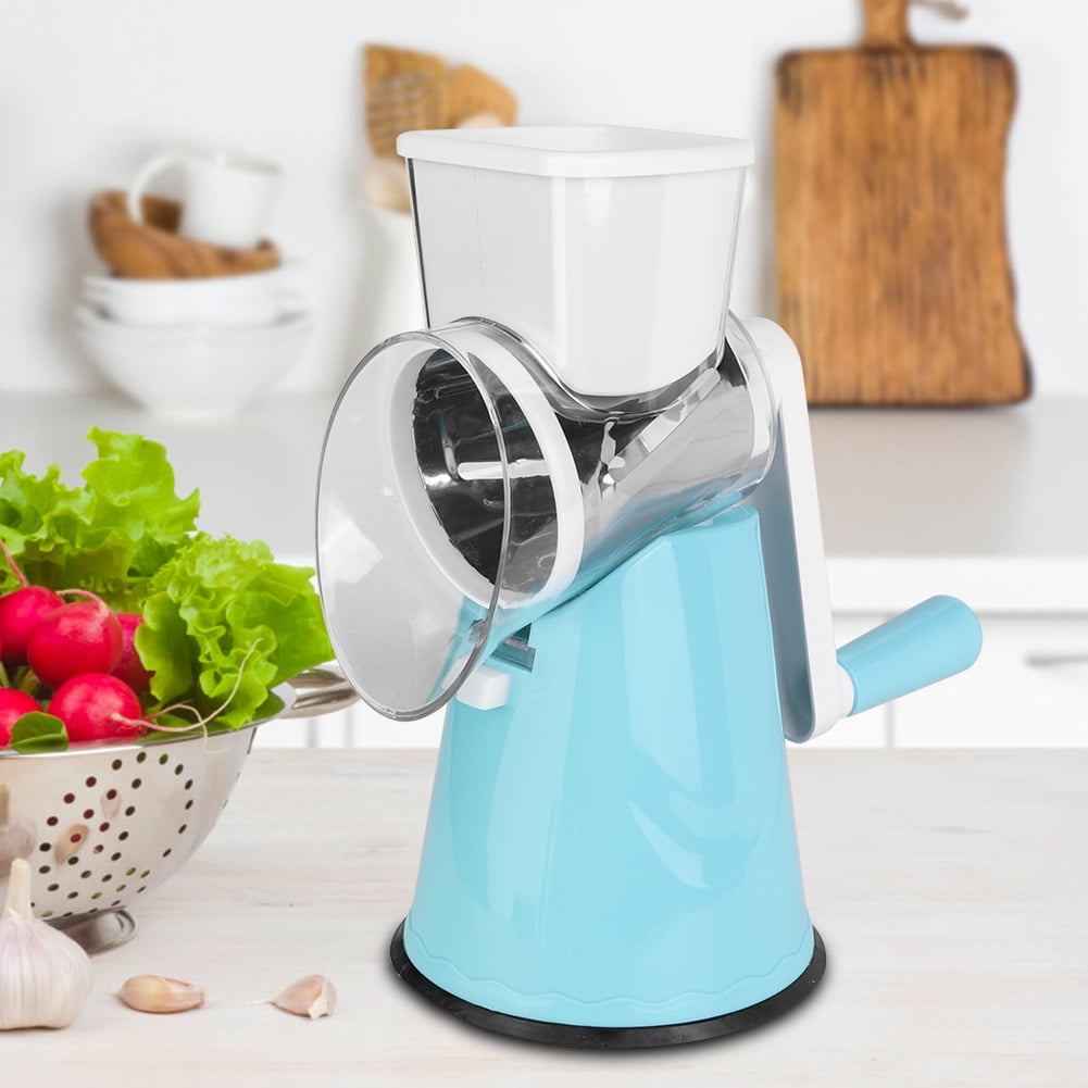 OTVIAP 3 in 1 Multifunctional Manual Rotating Food Vegetable Grater