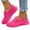 Hot Pink, variant on Womens Walking Shoes Breathable Running Tennis Slip on Sneakers Sport Workout Gym Athletic Casual Shoes for Travel Work Beige 6