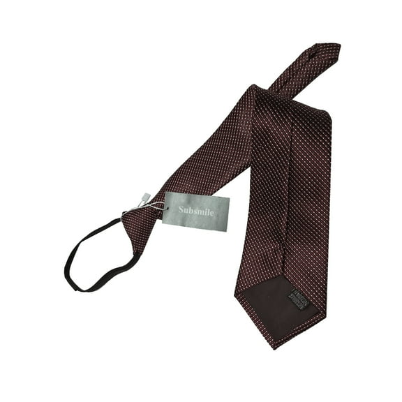 Subsmile Neckties, Cotton Linen Neck Tie for Daily Dress,Weddings, Groom, Groomsmen, Missions, Dances