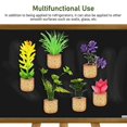 thumbnail image 2 of 6 Pcs Plant Magnets Refrigerator Magnets Kitchen Magnets Fridge Magnets Whiteboard Magnets, 2 of 4