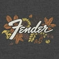 thumbnail image 2 of Men's Fender Fall Leaves Logo Sweatshirt Charcoal Heather Medium, 2 of 4