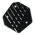 thumbnail image 3 of LOVIVER 4 Pcs Accessoires de Plaque de Support Latéral de Moto pour Argent, 3 of 5