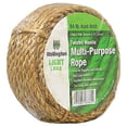 thumbnail image 2 of T.W. Evans Cordage 26-001 Rope, 1/4 in Dia, 50 ft L, 54 lb Working Load, Manila, Natural, 2 of 2