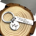 thumbnail image 3 of MasteelfCA 1Pc Sentence Lettering Keychain Creative Unisex Bag Pendant Valentine's Day Gift, 3 of 7
