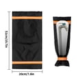 thumbnail image 6 of Goowood Outdoor Faucet Cover Winter Freeze Protection Insulated Spigot Sock Waterproof Pipe Insulation Bag Garden Hose Bibb Protector Black Orange, 6 of 9