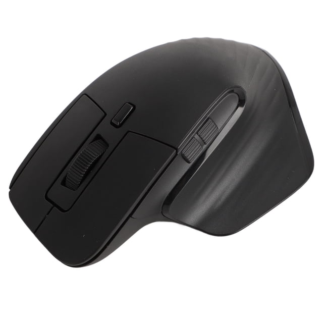 Souris d'Ordinateur Double Mode, Souris 2.4GHz Rechargeable pour le Bureau Blanc, Noir