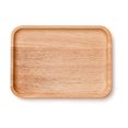 thumbnail image 2 of Vajilla Plato de postre redondo de madera macina Bandeja de aperitivos Plato para servir frutas secas, 2 of 11