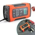 thumbnail image 2 of Chargeur de Batterie Démarreur Chargeur Voiture Auto Chargeur de Batterie Acide Chargeur de Batterie 12V Automatique Intelligent à Impulsions Réparation Chargeur de Batterie LCD AGM Gel Acide Humide Chargeur de Batterie, 2 of 6