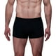 thumbnail image 3 of Paquete de 3 Boxers Cortos Para Hombre Ajustado De Algodón Pima y Tela Spandex Unbranded Co  Short Trunk 3 Pack Black L (34 36), 3 of 6