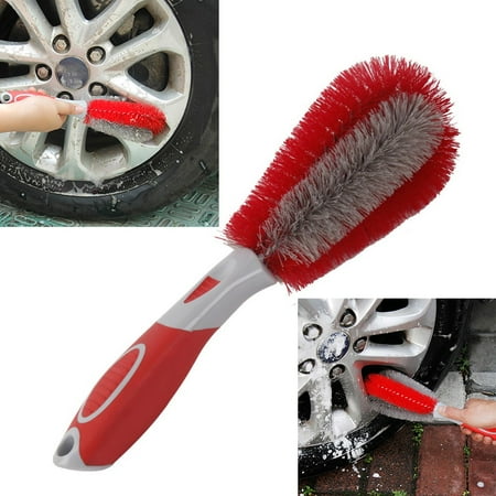 

Car Wheel Cleaning Brush Tire Rim Scrub Washing Vehicle Detailing Cleaner Tools