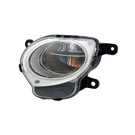 Driver Side Turn Signal NEW DRIVER SIDE TURN SIGNAL LIGHT FITS FIAT 500 POP 2013 2014 2015 5182461AC FI2532100 ()
