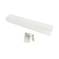 thumbnail image 1 of Florero de acrílico Luces LED Cadena Florero transparente Arreglo floral Florero de brotes Cajas de flores Titular de agua para aniversario Hogar Boda Escritorio 60cmx10cmx6.5cm perfecl florero de acrílico, 1 of 8