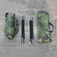 thumbnail image 4 of yeacher Motif Camouflage Tente de Camping Simple Tente de Randonnée pour le Camping et la Randonnée, 4 of 7