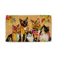 thumbnail image 1 of Chats Abstraits Paillasson, 1 of 1