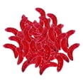 thumbnail image 2 of 100 Unids / Set Pesca Suave Grub Maggots Señuelos Baits Tackles rojo, 2 of 9