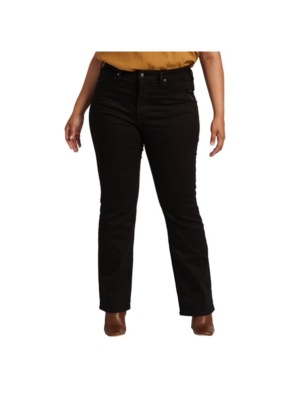 High Waisted Bootcut Jeans