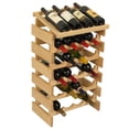 thumbnail image 4 of Wooden Mallet Dakota 24 Bottle Floor Wine Rack, 4 of 5