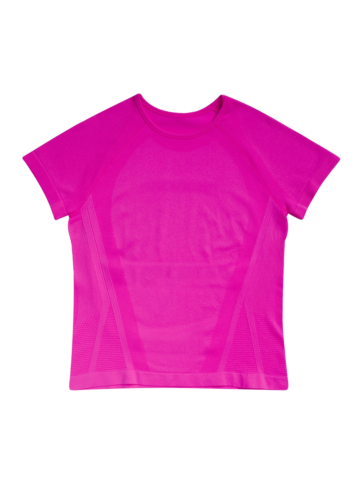 Athletic Works Girl's Active Seamless Tee, 2-Pack, Sizes 4-18