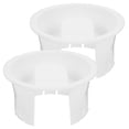 thumbnail image 4 of Minkissy 2Pack Plastic Water Pitcher Lids for Home Use White Duckbill Stripe Design, 4 of 8