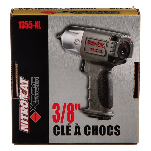 AIRCAT 1355XL NITROCAT 3/8" "Xtreme Power" Impact Wrench