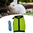 thumbnail image 3 of Harnais de Lapin Réglable et Harnais en Maille Souple pour les Petits Animaux M M, 3 of 8