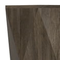 thumbnail image 4 of Simpli Home Mckinley SOLID MANGO WOOD 16 inch Wide Polygon Contemporary Side Table in Ash Grey, Fully Assembled, 4 of 9