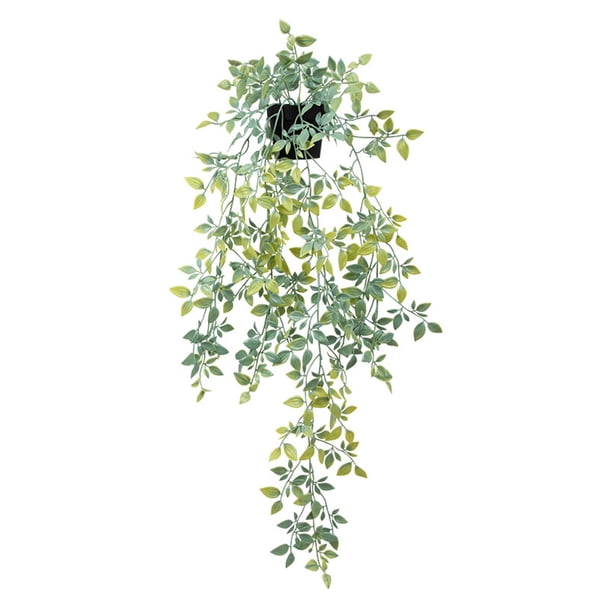 Plantas artificiales falsas en macetas, plantas verdes en macetas para el hogar, la oficina, el escritorio, el alféizar de la ventana, el baño, el dormitorio, el exterior y el interior