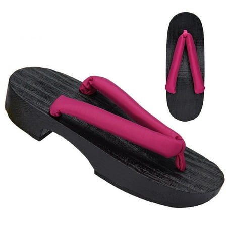 

Homeex Women s Clogs Slippers Flip Flops Kimono Clogs Cherry red 25.5cm