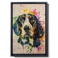 thumbnail image 6 of Blackand Tan Coonhound Dog Poster Wall Art for Bedroom Living Room Funny Graffiti Dog Picture Cool Dog Decor Wall Art, 6 of 6