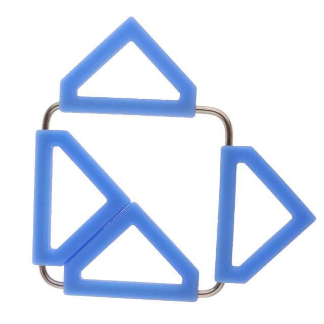 Silicona Inoxidable Multipropósito Yotijar Hot Pan Pot Holder Azul 15.8x15.5x1cm