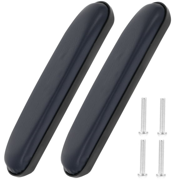 Universal Wheelchair Short Armrests Pad Cushion, 2 Pack, Blue