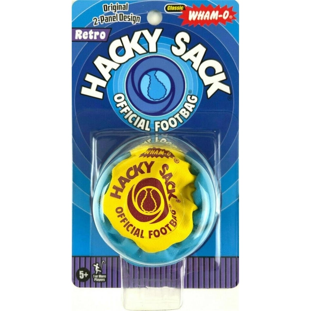 Classic Wham-O Hacky Sack Official Footbag Retro Original 2 Panel Design  [GAMES (MISC)] Toy