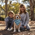 thumbnail image 3 of Dog Bandana 1 Pack,Smiling Ghosts Halloween Pattern Bandanas for Dogs,Cat Bandana,Small/ Large Dog Bandana 2 Size,Dog Bandanas Girl Boy, 3 of 5